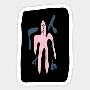 The man star Sticker